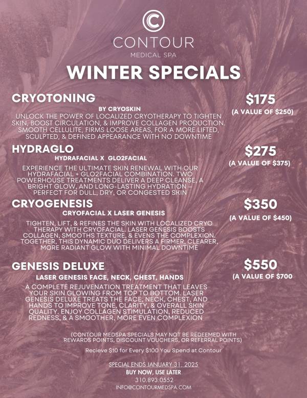 Contour Medical Spa Offers in Northridge, Los Angeles, CA Contour Medical Spa Offers in Northridge, Los Angeles, CA